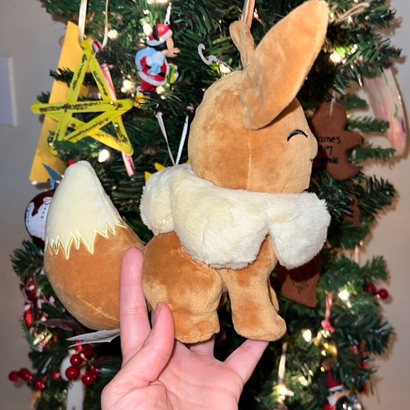 NEW HTF Pokemon Eevee Plush Nice Addition to Collection, Kids Surprise Easter - Picture 7 of 9